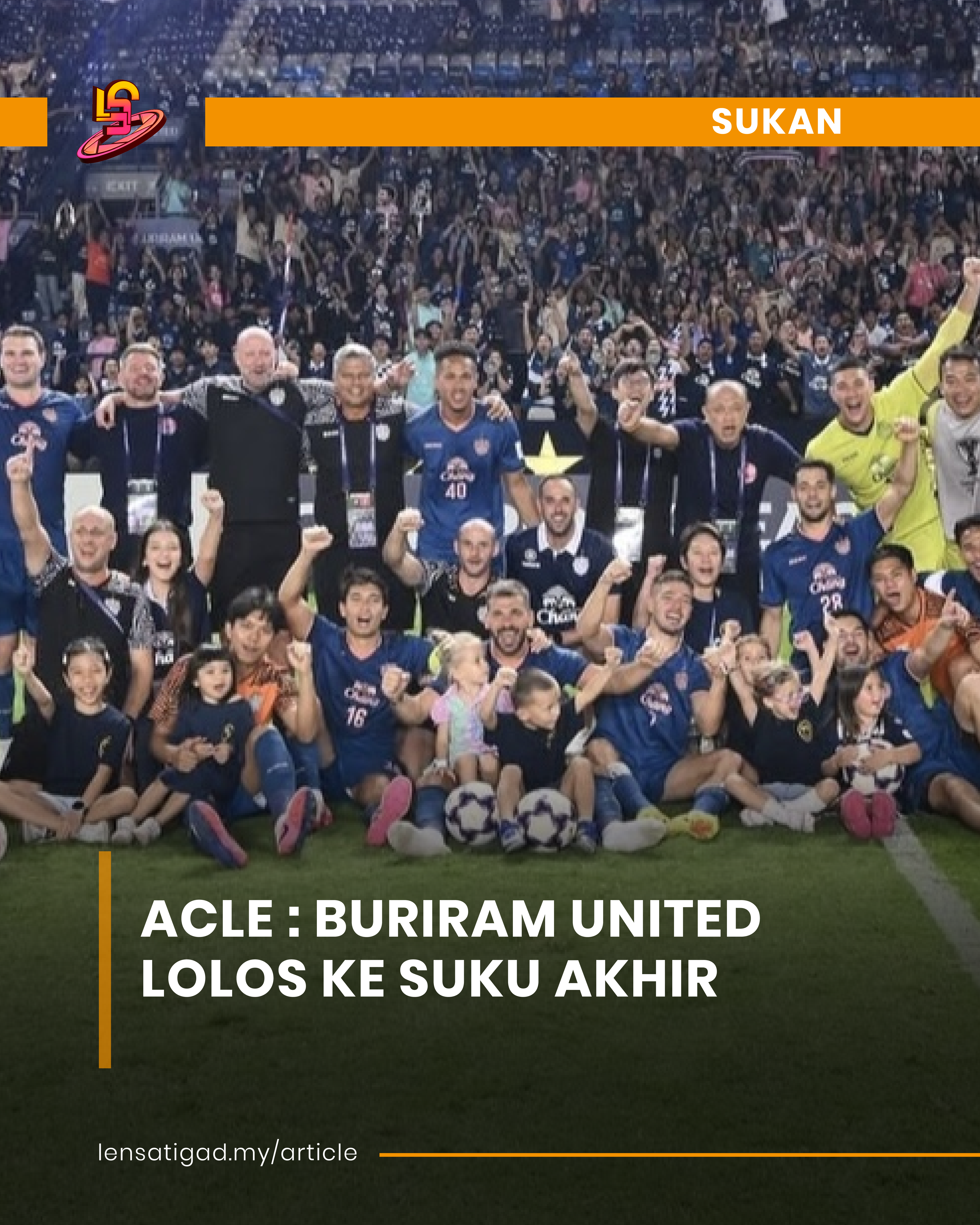 BURIRAM UNITED LOLOS KE SUKU AKHIR ACLE