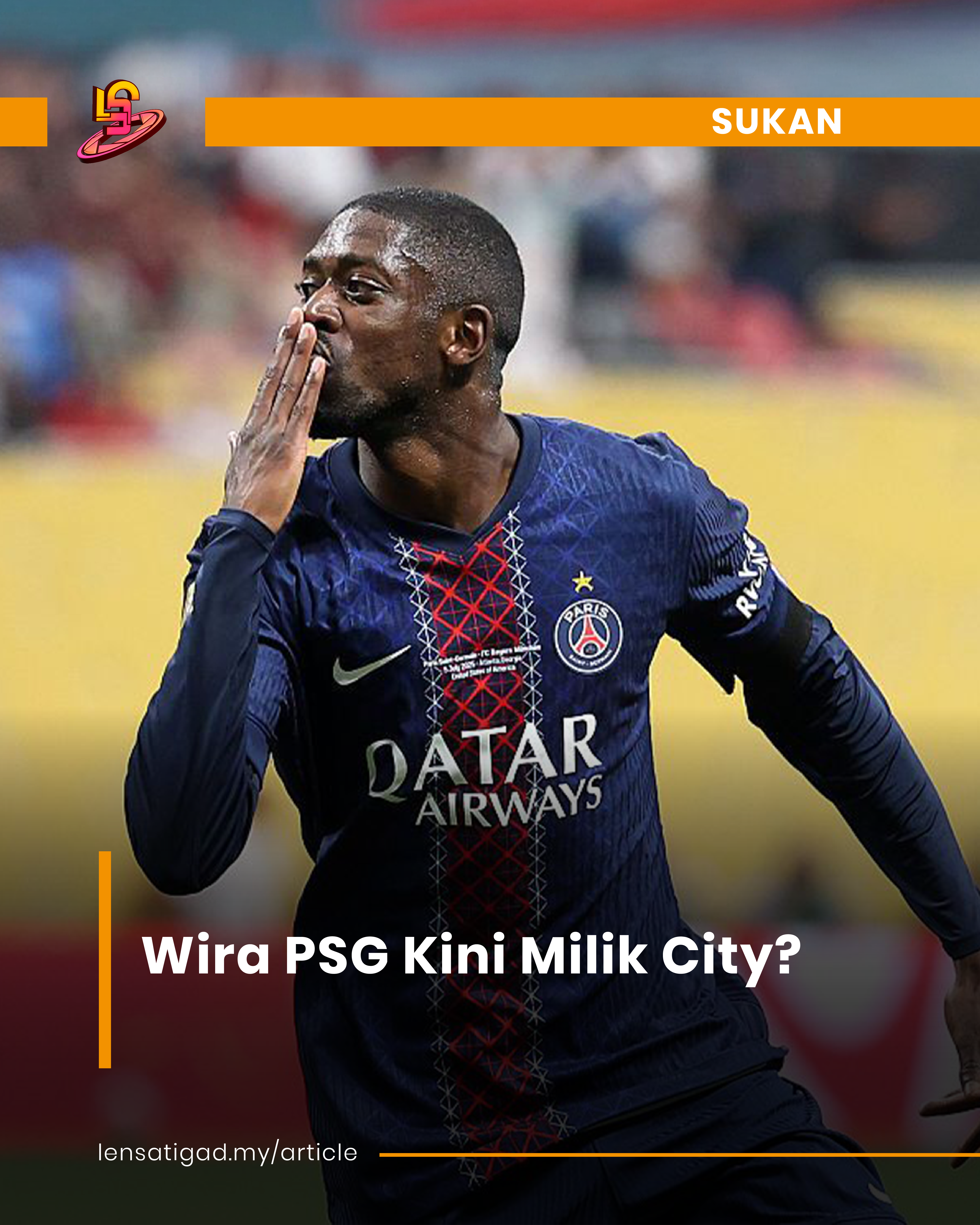 WIRA PSG KINI MILIK CITY?
