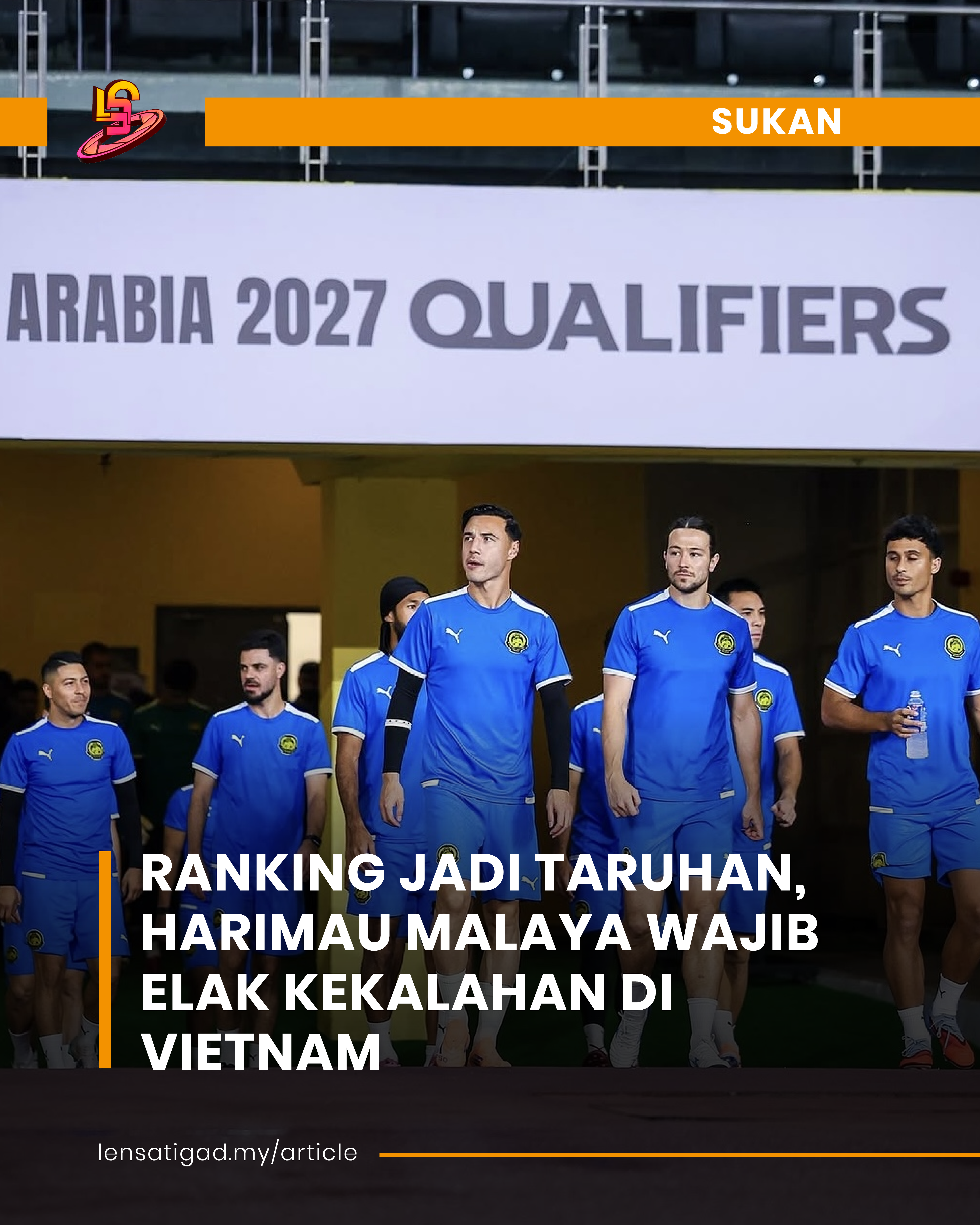 RANKING JADI TARUHAN, HARIMAU MALAYA WAJIB ELAK KEKALAHAN DI VIETNAM