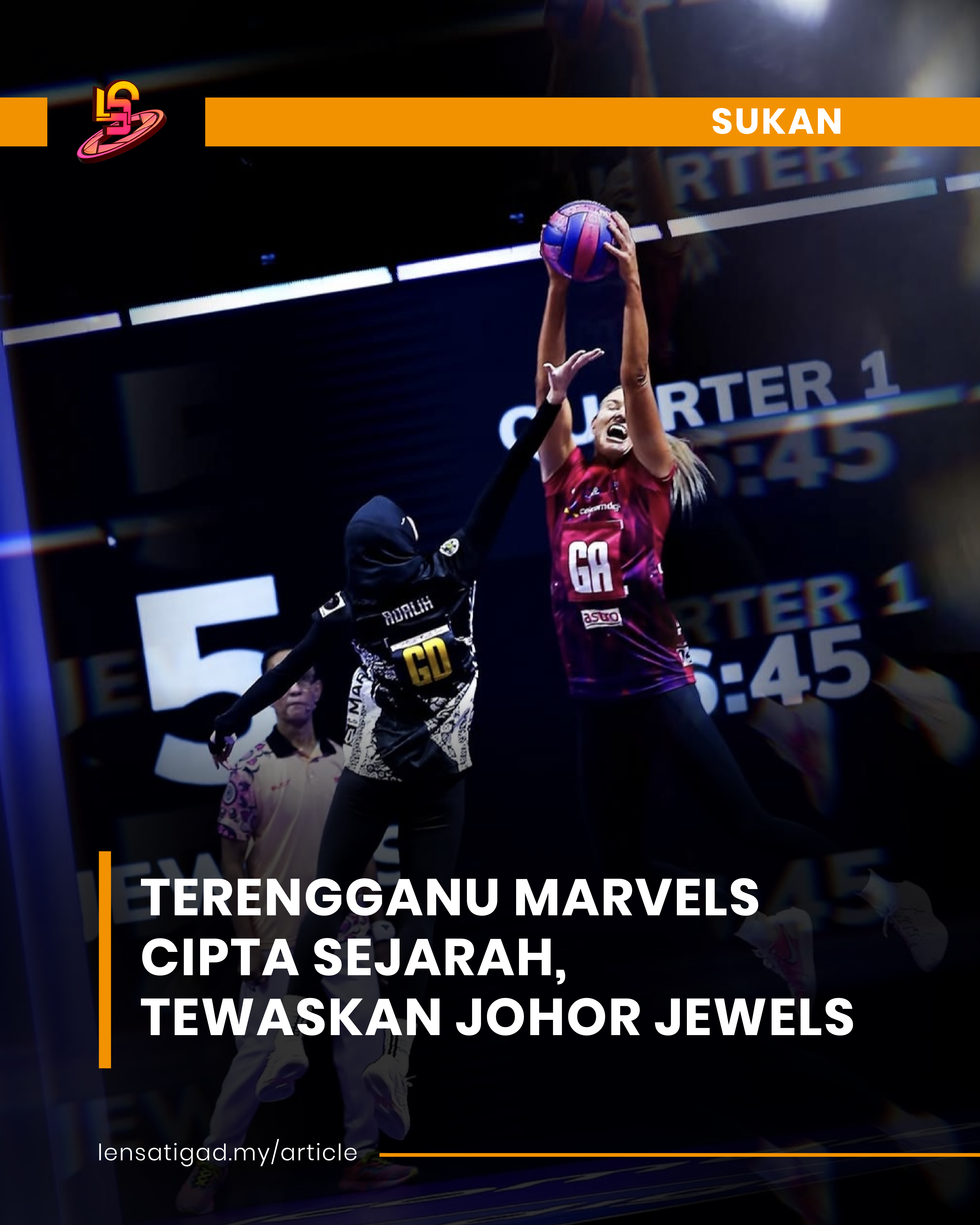 TERENGGANU MARVELS CIPTA SEJARAH, TEWASKAN JOHOR JEWELS